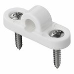Occhiello di montaggio orizzontale per telaio in plastica - set da 3 pezzi
