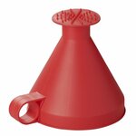Raschietto per ghiaccio e imbuto 2 in 1