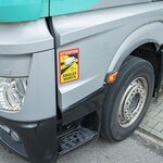 Adesivo Attenzione Angoli Morti!Camion