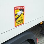 Adesivo Attenzione Angoli Morti!Camion
