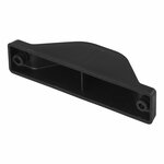 Fermo inferiore porta nero per roulotte camper