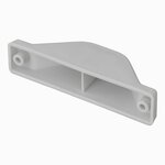 Fermo inferiore porta grigio per roulotte camper