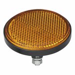 Riflettore arancione 60mm con bullone 5mm 2 pezzi