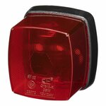 Lampada di segnalazione rossa 65x60mm PM