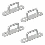 Occhiello rettangolare 36mm 4 pezzi
