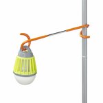 Gancio per appendere il palo della tenda bifacciale 26 5 cm