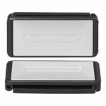 Regolatore di cintura - set di 2 pezzi grigio argento