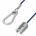 Cavo di sicurezza 1M con forcella HD