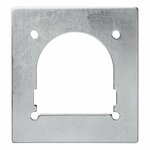 Piastra di montaggio per occhiello di ancoraggio singolo 142x132mm