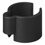Fermacavo nero 22-32mm - set da 8 pezzi