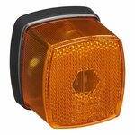 Luce di posizione laterale arancione 66x62mm