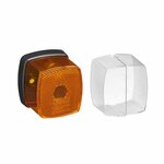 Luce di posizione laterale arancione 66x62mm