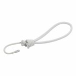Tenditore tenda elastico bianco con gancio 4 pezzi