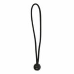 Tenditore tenda elastico 25cm con pallina di plastica - set da 5 pezzi