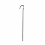 Picchetto da roccia 23cm metallo triangolare 6 pezzi in sacchetto di plastica