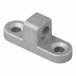 Occhiello di montaggio telaio verticale in metallo - set da 3 pezzi