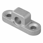 Occhiello di montaggio telaio orizzontale in metallo - set da 3 pezzi