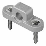 Occhiello di montaggio telaio orizzontale in metallo - set da 3 pezzi
