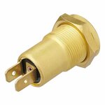 Scatola da incasso DIN 12V ottone