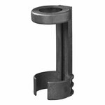 Supporto a parete nero per estintore 600 ml (510310)