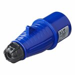 Spina CEE 16A alloggiamento fisso blu