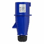Spina CEE 16A alloggiamento fisso blu