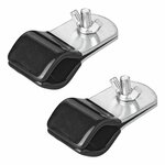 Morsetto di supporto per tetto 25-28mm rivestito 2 pezzi