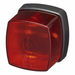 Lampada di segnalazione rossa 66x62mm