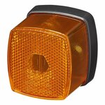 Fanale laterale arancione 66x62mm