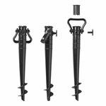 Picchetto per ombrellone in plastica 38cm diam. 25 36mm