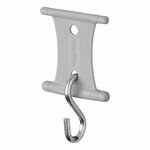Gancio con gancio a S per binario tenda 5 6mm e 7 8mm - set da 6 pezzi