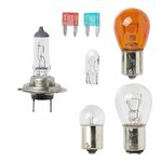 Set di lampadine di ricambio H7 7 pezzi (21W arancione)