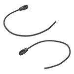 Cordino elastico di fissaggio 50 cm regolabile - set da 4 pezzi