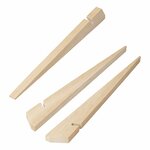 Picchetto per tenda 30cm legno 4 pezzi in sacchetto di plastica