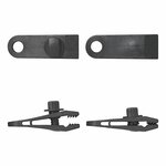 Clip per moquette da tenda con vite - set da 4 pezzi