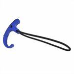Maniglia multifunzionale con passante elastico