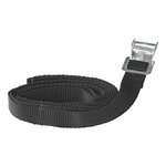 Cinghie di fissaggio con fibbia in metallo 1 8-150 cm - set da 2