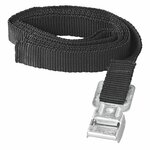 Cinghie di fissaggio con fibbia in metallo 1 8-150 cm - set da 2