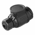Spina 13 poli PVC tipo Jaeger 9 6 cm con chiusura a morsetto