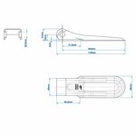 Cerniera a ribalta SPP ZW-01.170A