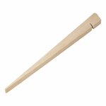 Picchetto per tenda 40cm legno 4 pezzi in sacchetto di plastica