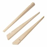 Picchetto per tenda 40cm legno 4 pezzi in sacchetto di plastica