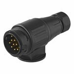 Spina 13 poli PVC tipo Jaeger 12 cm
