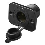 Presa accendisigari da incasso 12V 24V con tappo di chiusura