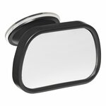 Specchietto retrovisore interno con ventosa e clip