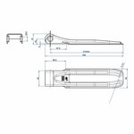 Cerniera a ribalta SPP ZW-01.220A
