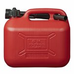 Tanica 5L plastica rossa omologata UN