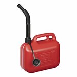 Tanica 5L plastica rossa omologata UN