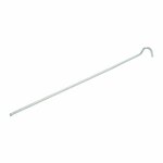 Picchetto per tenda 30cm in metallo con occhiello aperto 10 pezzi in sacchetto di plastica