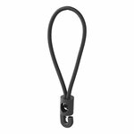 Anello elastico con gancio in plastica - set da 10 pezzi
